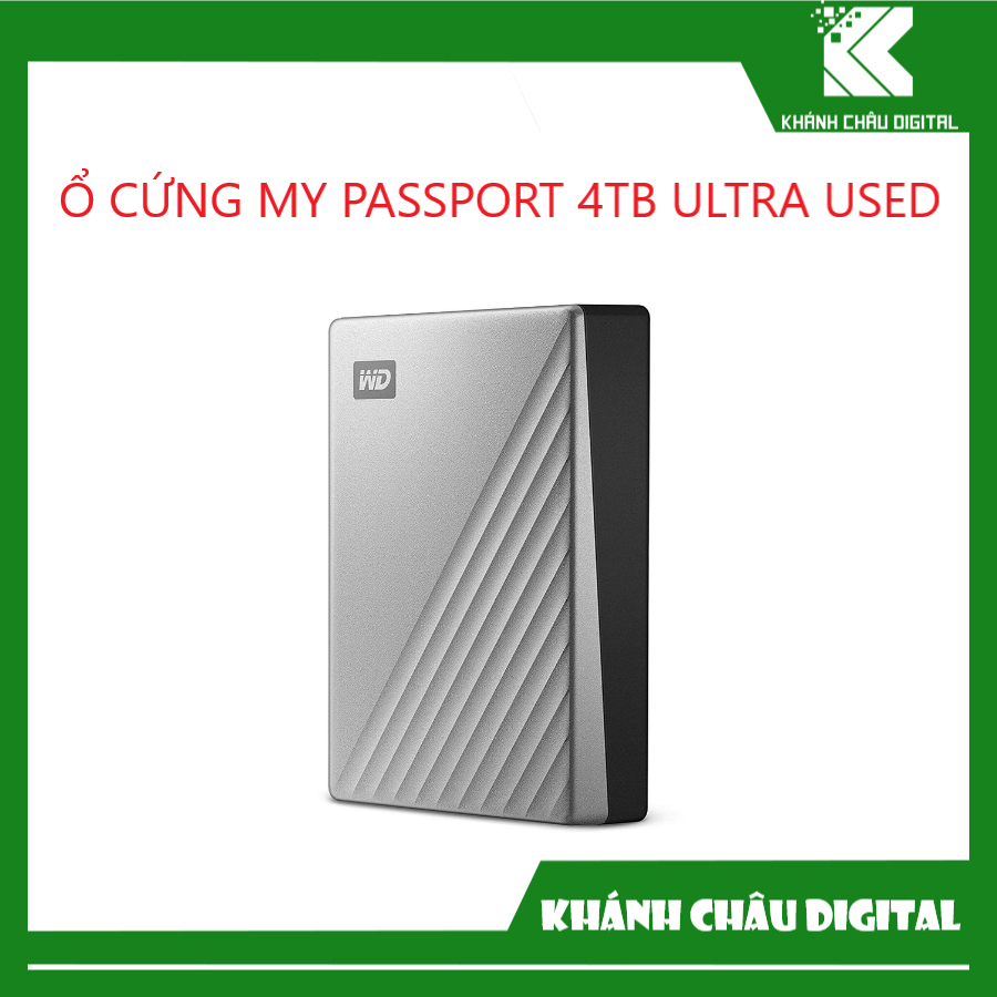 Ổ Cứng Di Động WD My Passport Ultra 4TB 5TB USED