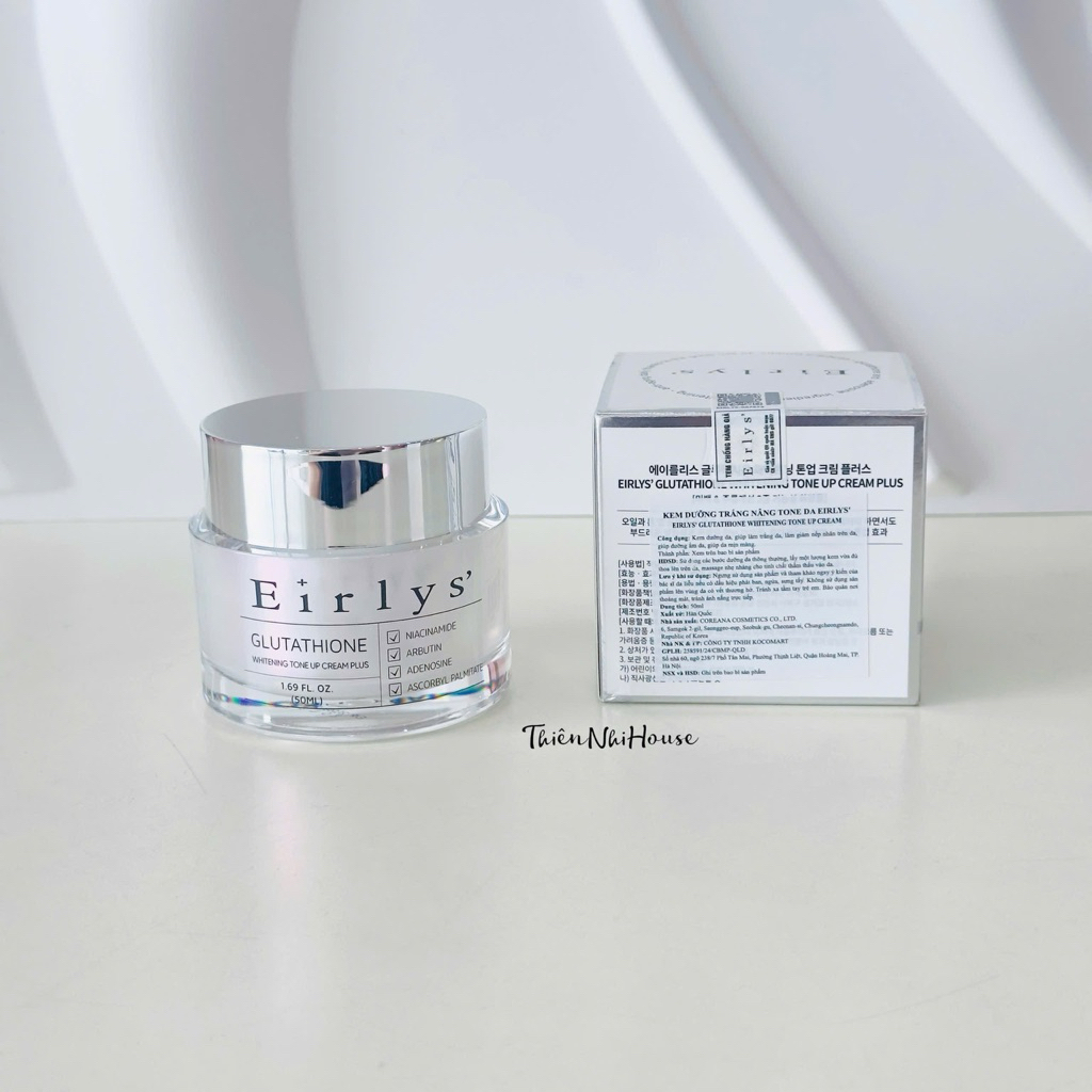 Kem Dưỡng Eirlys Glutathione Whitening Tone Up Cream