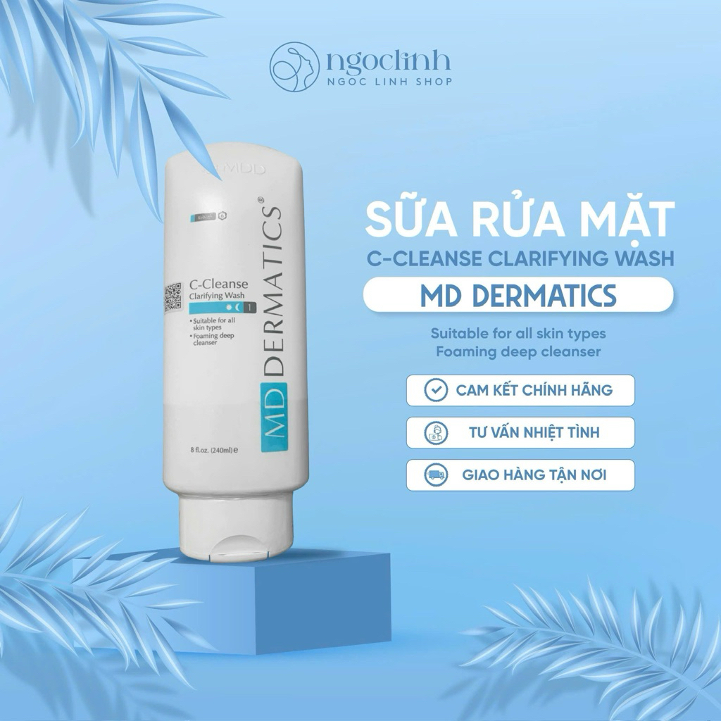 Sữa rửa mặt dành cho da th­ường MD Dermatics C-Cleanse Clarifying Wash