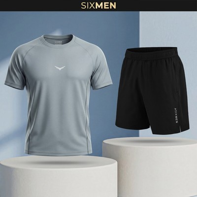 Bộ quần áo thể thao WINGFIT SIXMEN [Tặng Kèm Hộp Quà] vải gió cao cấp xịn mềm mại co giãn vận động thoải mái