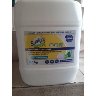 Nước rửa chén Sunlight hương chanh 9.5kg