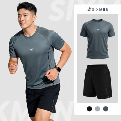 Bộ quần áo thể thao WINGFIT SIXMEN [Tặng Kèm Hộp Quà] vải gió cao cấp xịn mềm mại co giãn vận động thoải mái