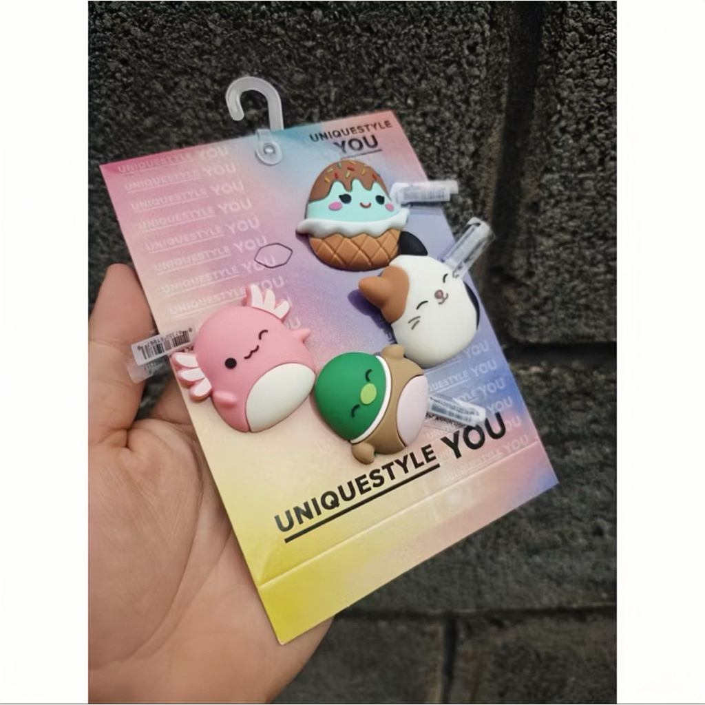 Set Charm Gắn Dép Mallow, Phụ kiện Trang Trí Dép Mallow - Bong23.studio