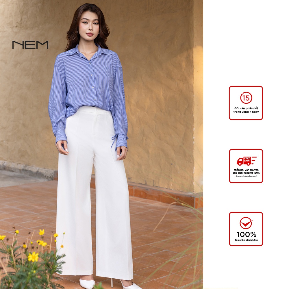 [ Chính Hãng ] Áo sơ mi thiết kế Nem Fashion 08162 giá tốt