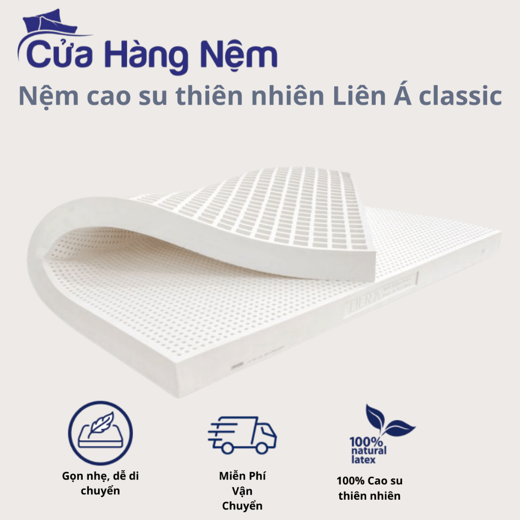 Nệm cao su liên á classic