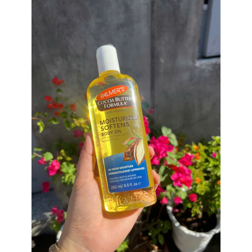 Dầu dưỡng ẩm Palmers Cocoa Butter Formula with vitamin E - Moistirizing Body Oil 250ml hàng Úc