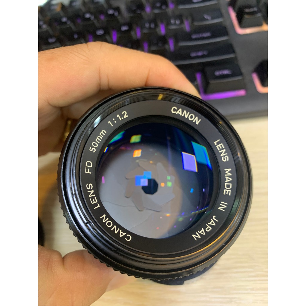 ống kính Canon FD new 50mm f1.2 - canon Fdn 50 f1.2 - FD new