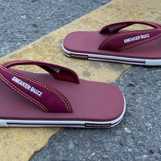 2M Sneaker - Dép Sneaker Buzz Đỏ Mận