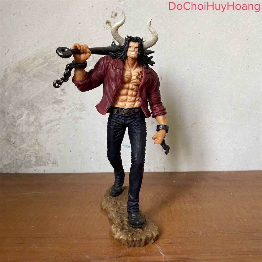 Mô hình tượng nhân vật tứ hoàng Kaido hồi trẻ 21cm one piece