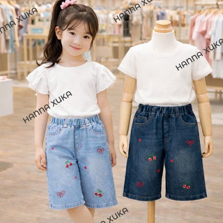 (DEAL MỞ BÁN )2026 Quần Jeans Ngố Nữ MA9202 (16-48kg) Hoạ Tiết Hình Thêu,Chất Vải Jeans Mềm Mại
