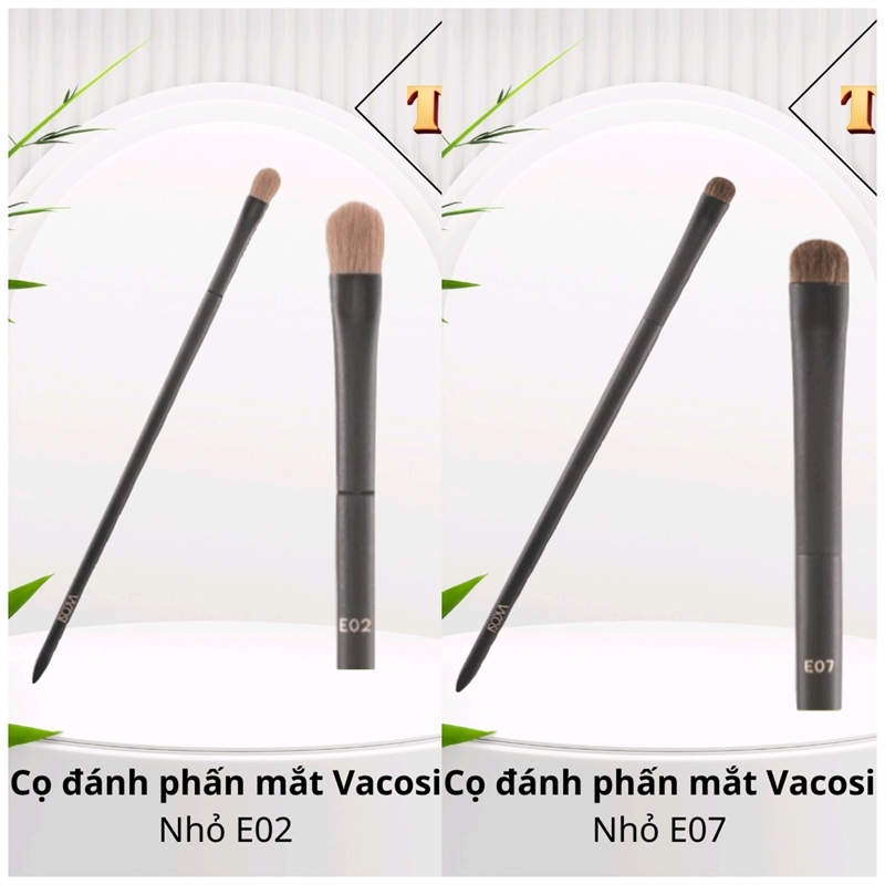 Cọ đánh phấn mắt Vacosi e07 e02