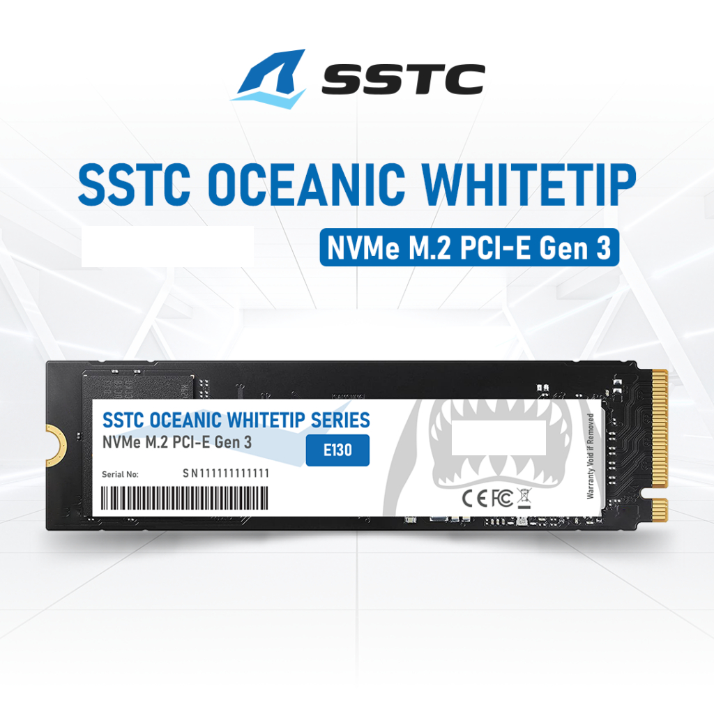 Ổ cứng SSD 512G SSTC OCEANIC WHITETIP E130 NVMe GEN3x4