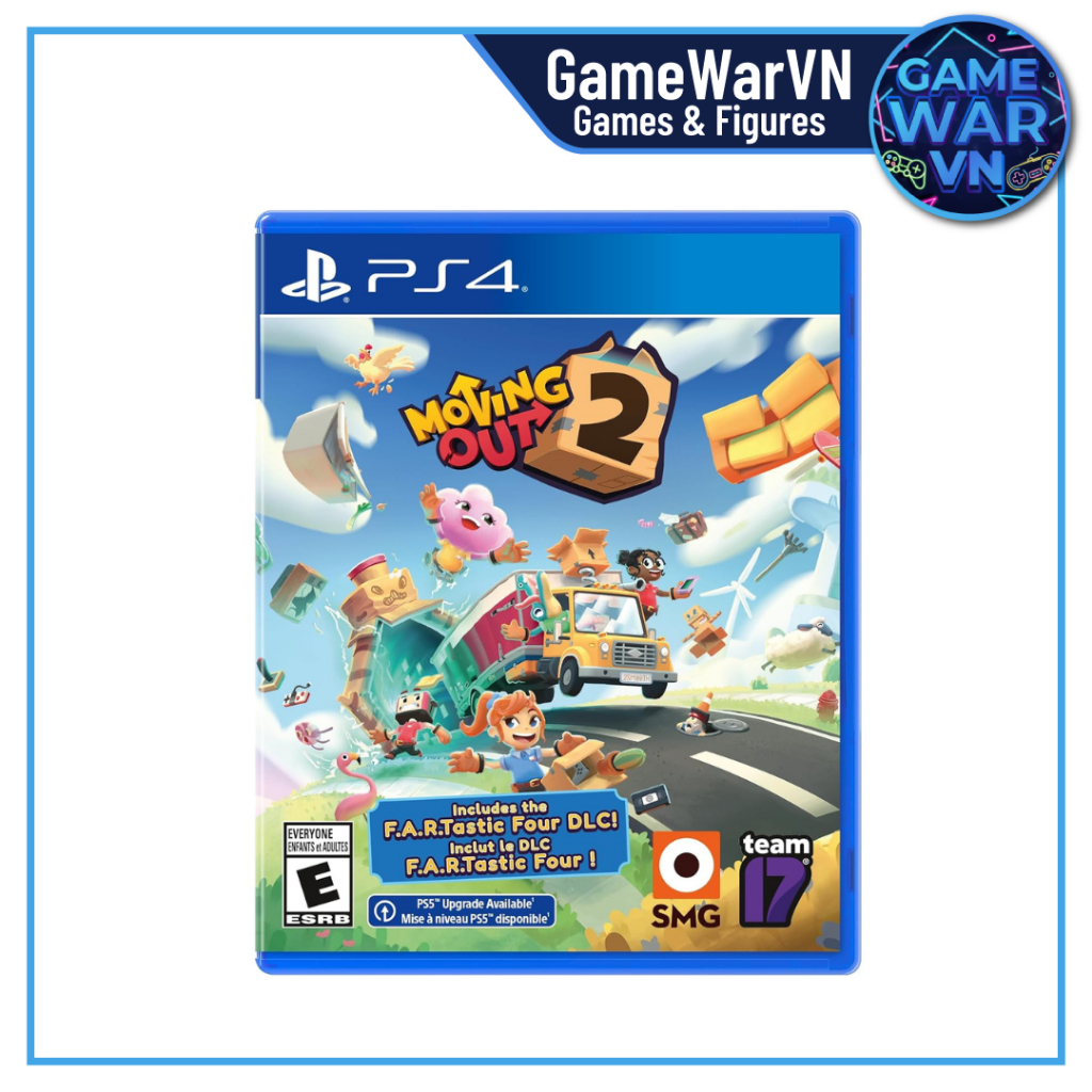 Đĩa Game PS4 - Moving Out 2