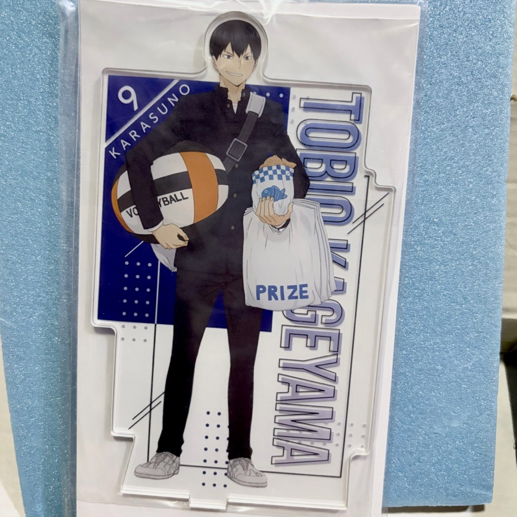 Standee 15cm Kageyama Tobio - Haikyuu chính hãng Nhật - goods official