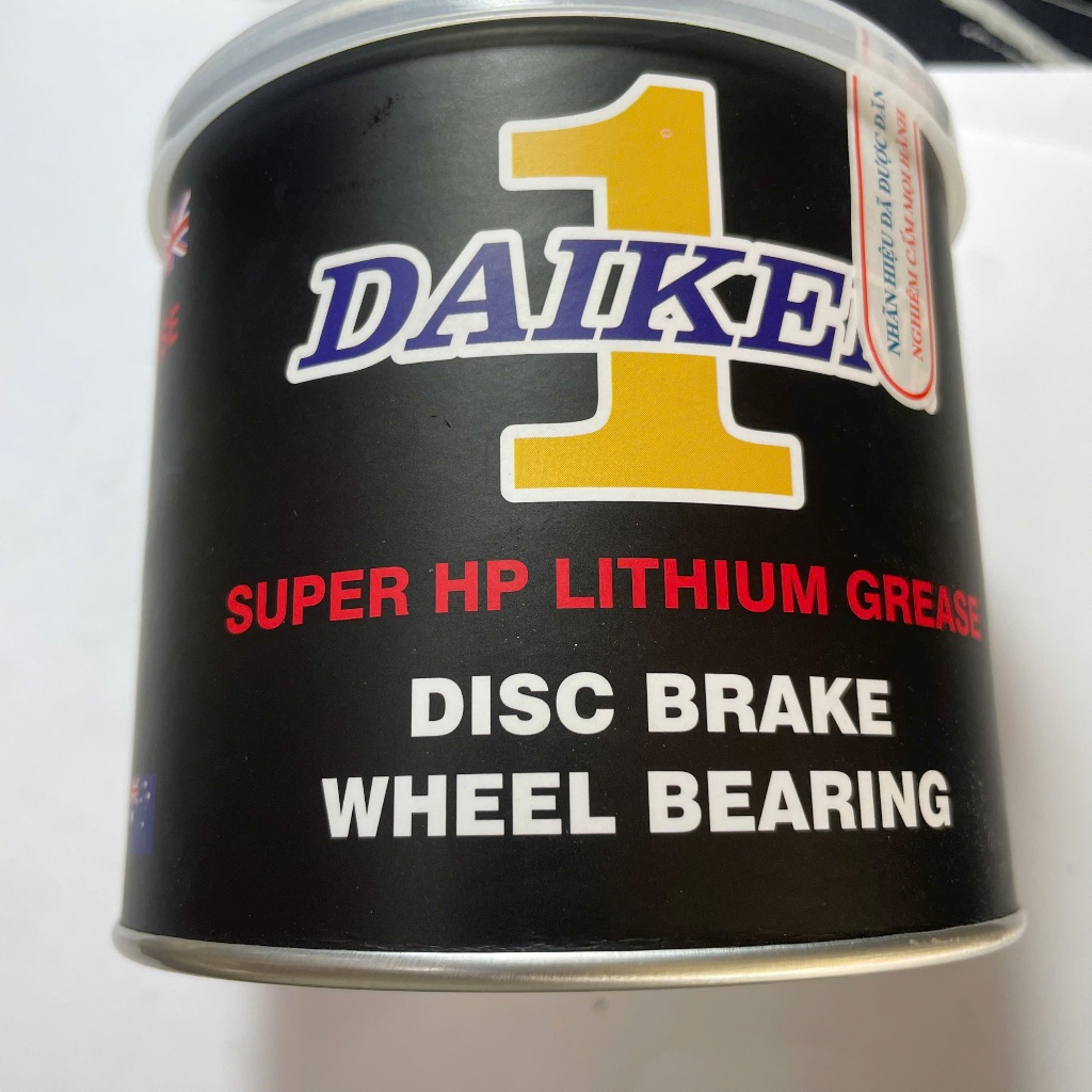 Mỡ Bò Bôi Trơn Chịu Nhiệt Cao Cấp DaiKen, Độ nhờn cao. Lon 500g_ Chịu được 500F