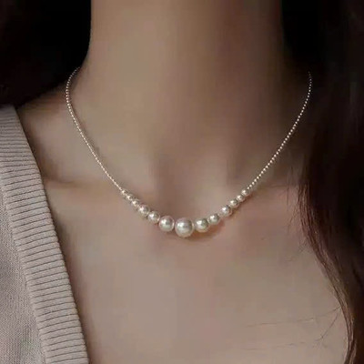 Vòng Cổ Ngọc Trai Size Tăng Dần Từ 3ly Đến 8ly Trẻ Trung - Ngọc Trai Trường Thịnh