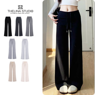 Quần nỉ dài ống rộng nữ hack dáng chất đẹp mướt mát tay may kỹ mặc ở nhà đi học đi chơi đi làm QN15