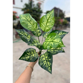 Cây giả - cây lá đốm 30cm/40cm
