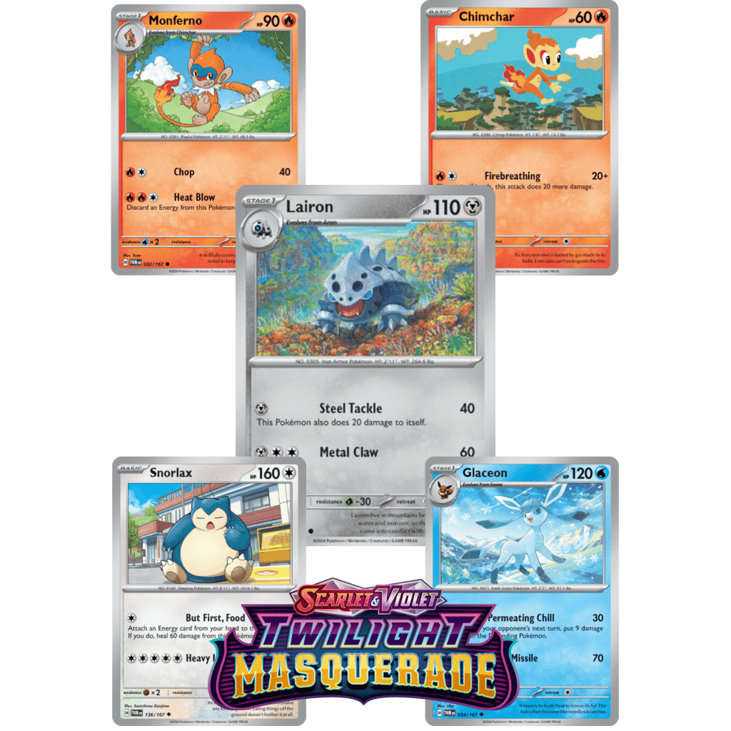 [Thẻ bài Pokemon EN] Pokémon Twilight Masquerade (TWM) FULL SET COMMON ENGLISH