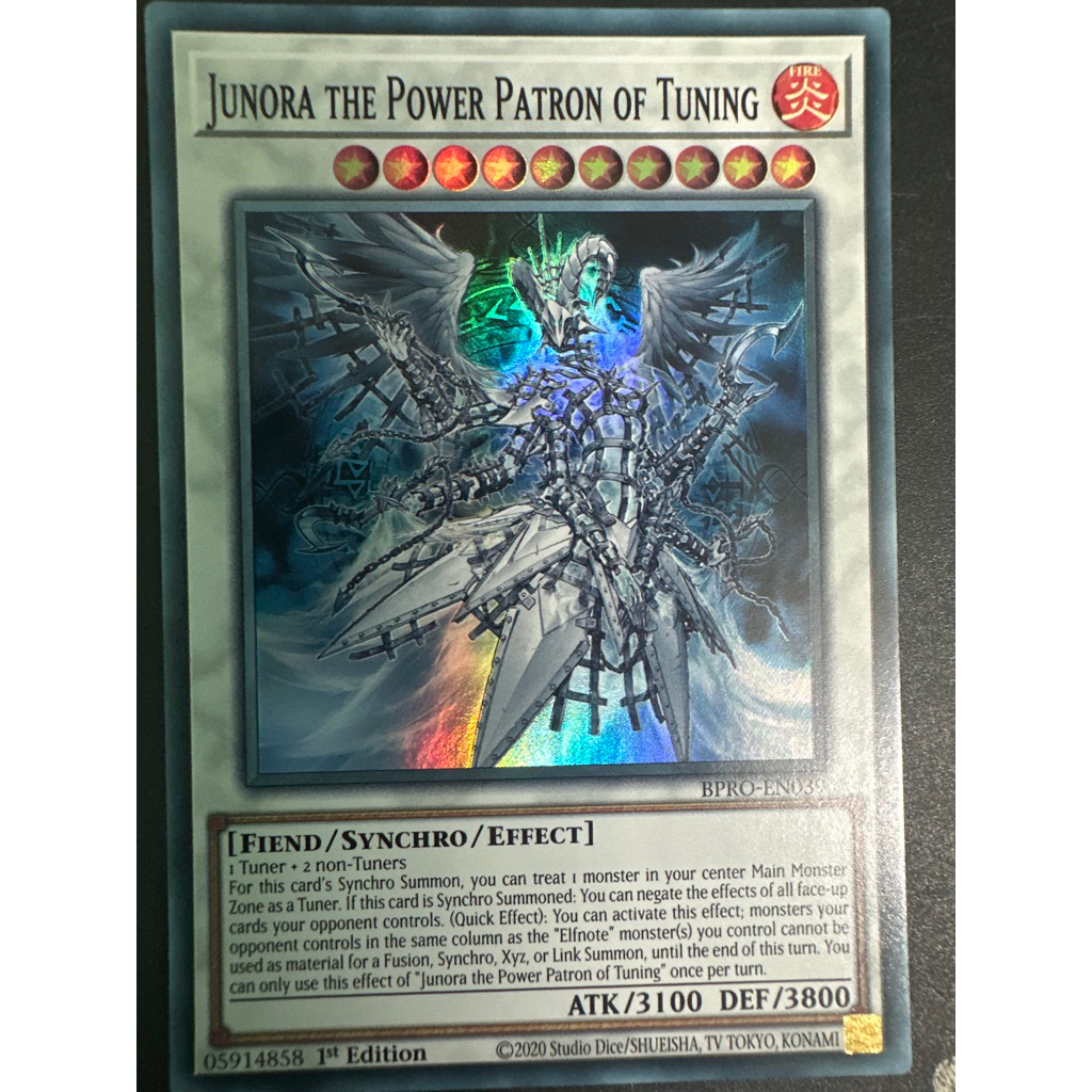 bài yugioh: junora the power patron of tuning