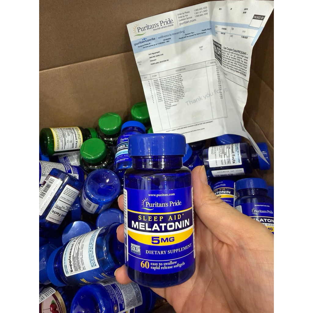 Melatonin 5mg Puritan’s Pride