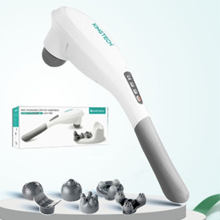 [Xả kho, cắt mã] Máy Massage Cầm Tay KlNGTECH LUX-450 Mát Xa Toàn Thân, Chuyên Sâu Vai Cổ, Lưng, Chân, Tay - Quà Tặng