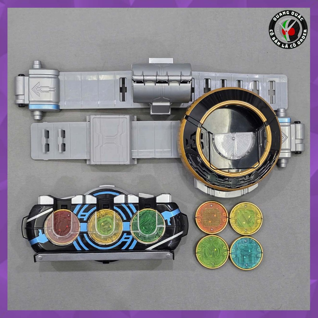 [HÀNG MỚI VỀ] Mô hình đồ chơi chính hãng DX OOO Driver & DX Tajaspiner - Kamen Rider OOO