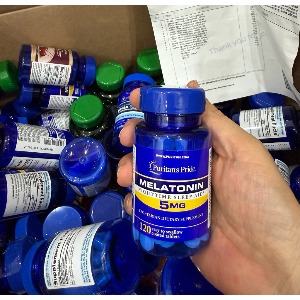 Melatonin 5mg Puritan’s Pride 120 viên