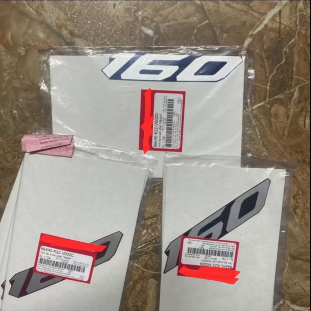 Tem ốp trước Tem 160 AB - Phụ kiện chất lượng cho 160 AB