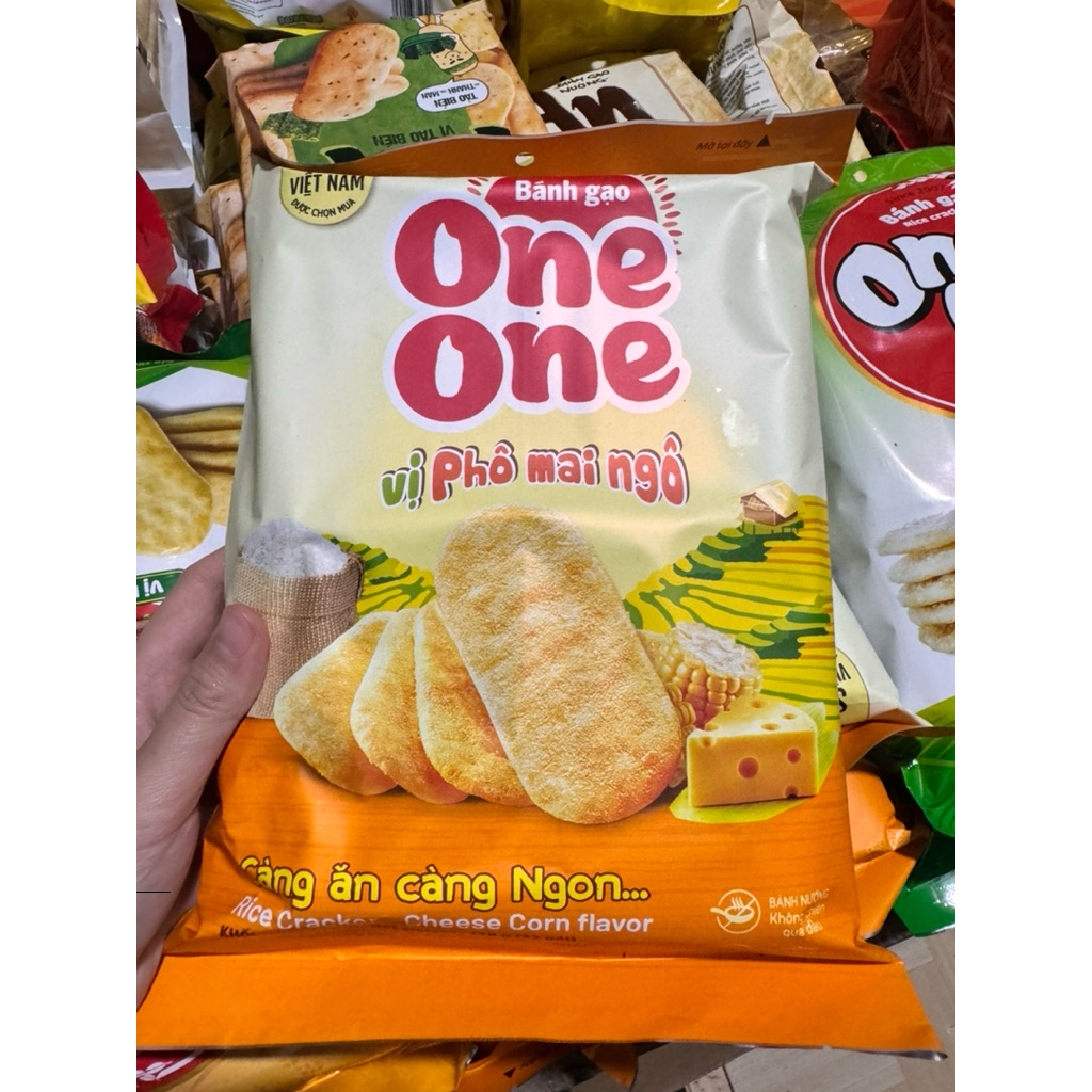 Bánh Gạo One One Vị Phô Mai Ngô