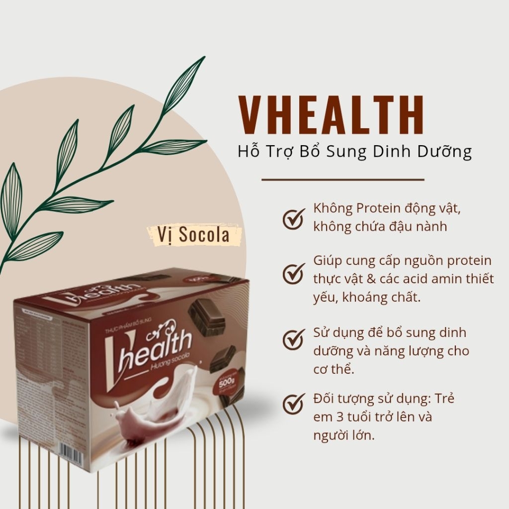 Ngũ Cốc Vhealth (Hương Socola)