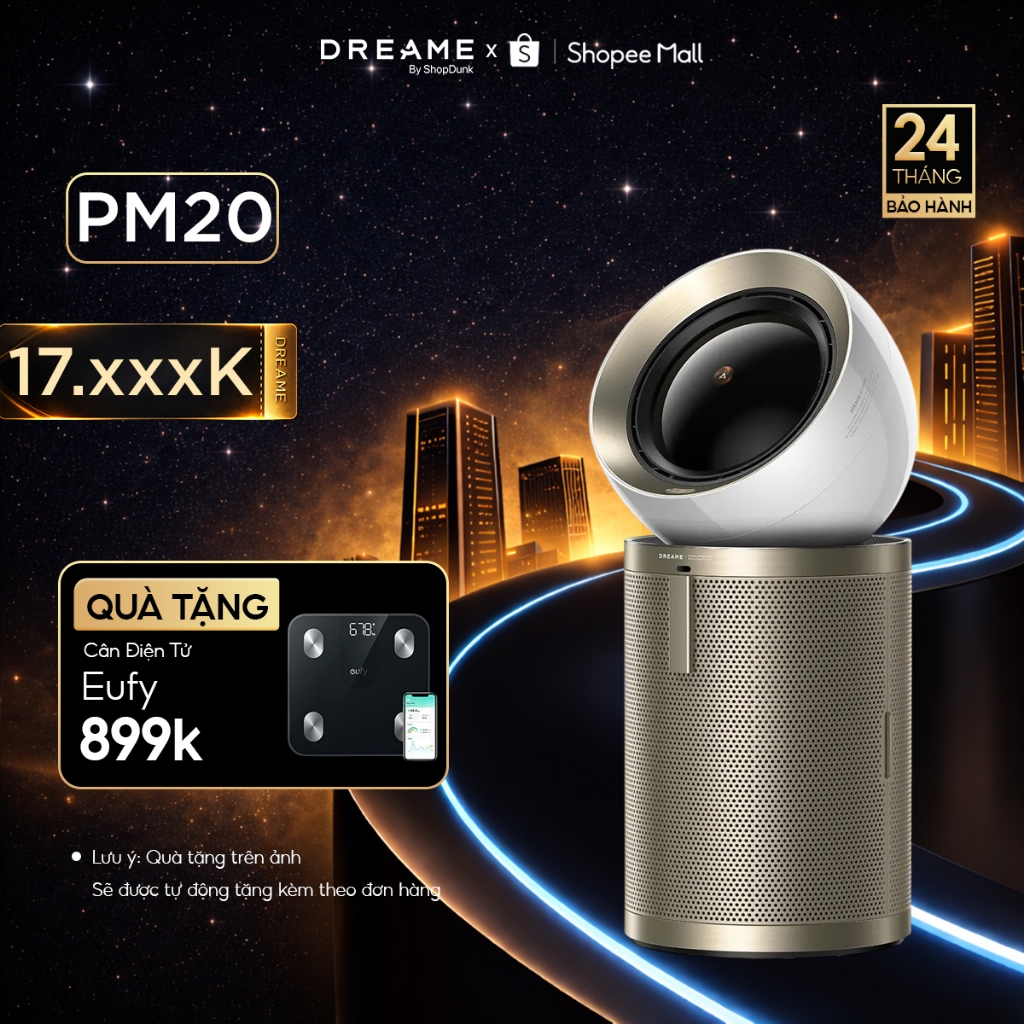 Máy Lọc Không Khí Dreame AirPursue™ PM20 | Hệ Thống Lọc Đa Lớp Toàn Diện