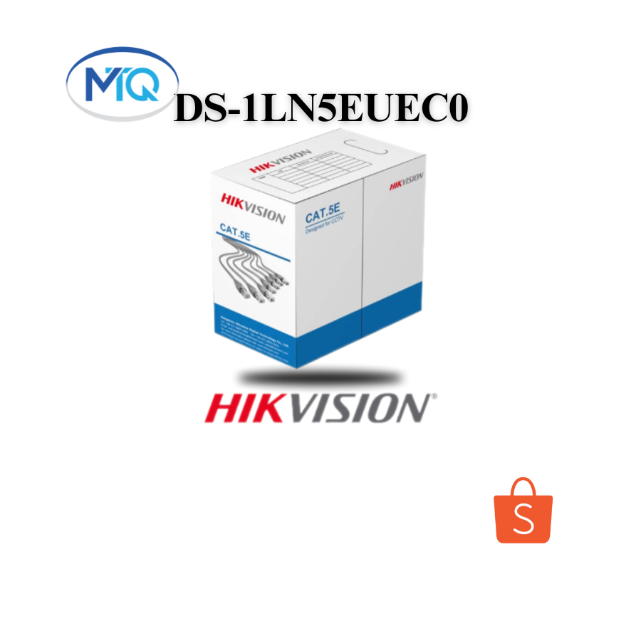 Dây Cáp mạng lan CAT5E HIKVISION DS-1LN5EUEC0 chính hãng