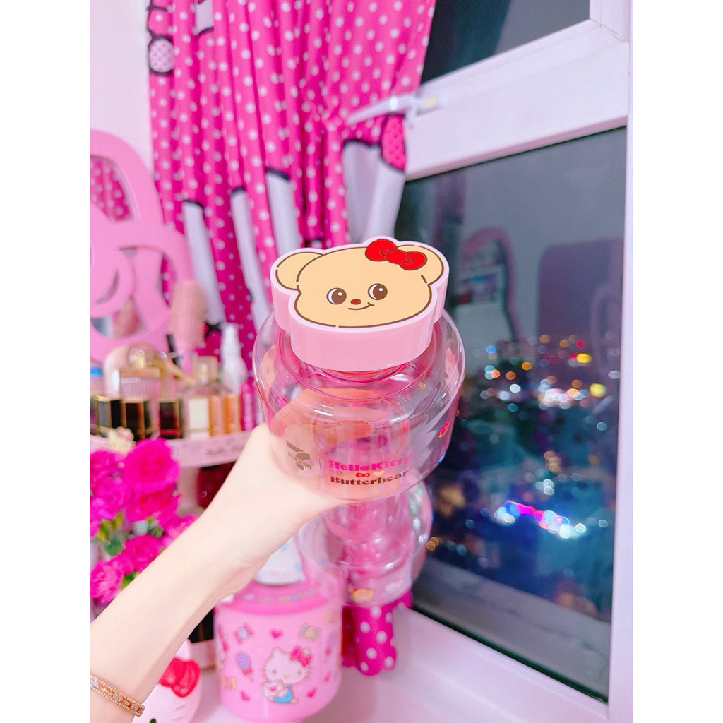 Bình nước kitty 1.5L 🩷