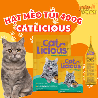Thức ăn mèo trưởng thành CATLICIOUS vị Cá Biển - Gói 1KG