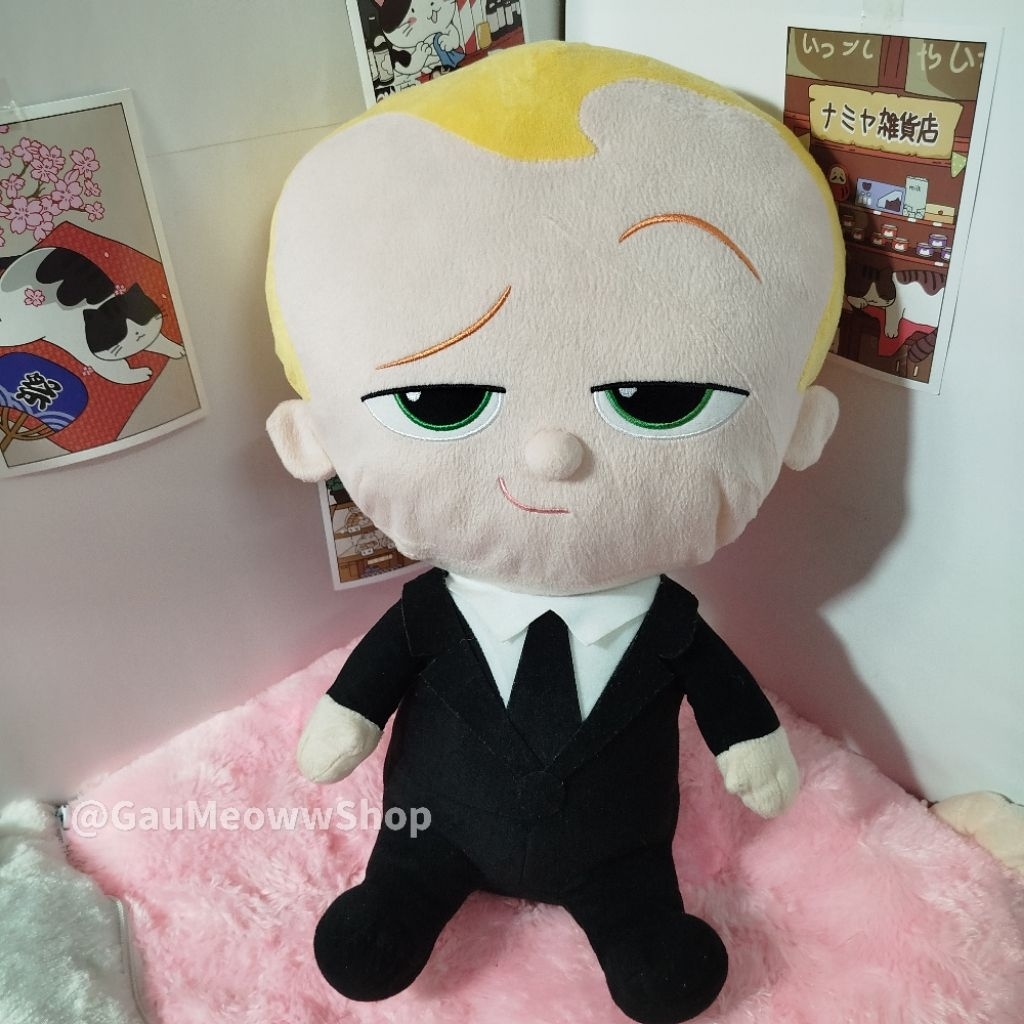 Búp bê nhồi bông Nhóc Trùm - phim hoạt hình The Boss Baby [chính hãng]