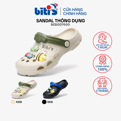 Sandal thông dụng Biti's Bé Trai BEB007400 size 30 đến 37