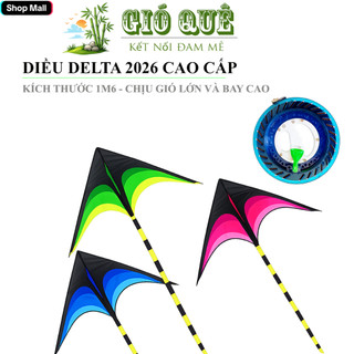 ( Có Bảo Hành) Diều Delta Kích Thước 1M6 Thể Thao , Kiểu Dáng  Basic Vô Cùng Đẹp  - GIQUE.STORE