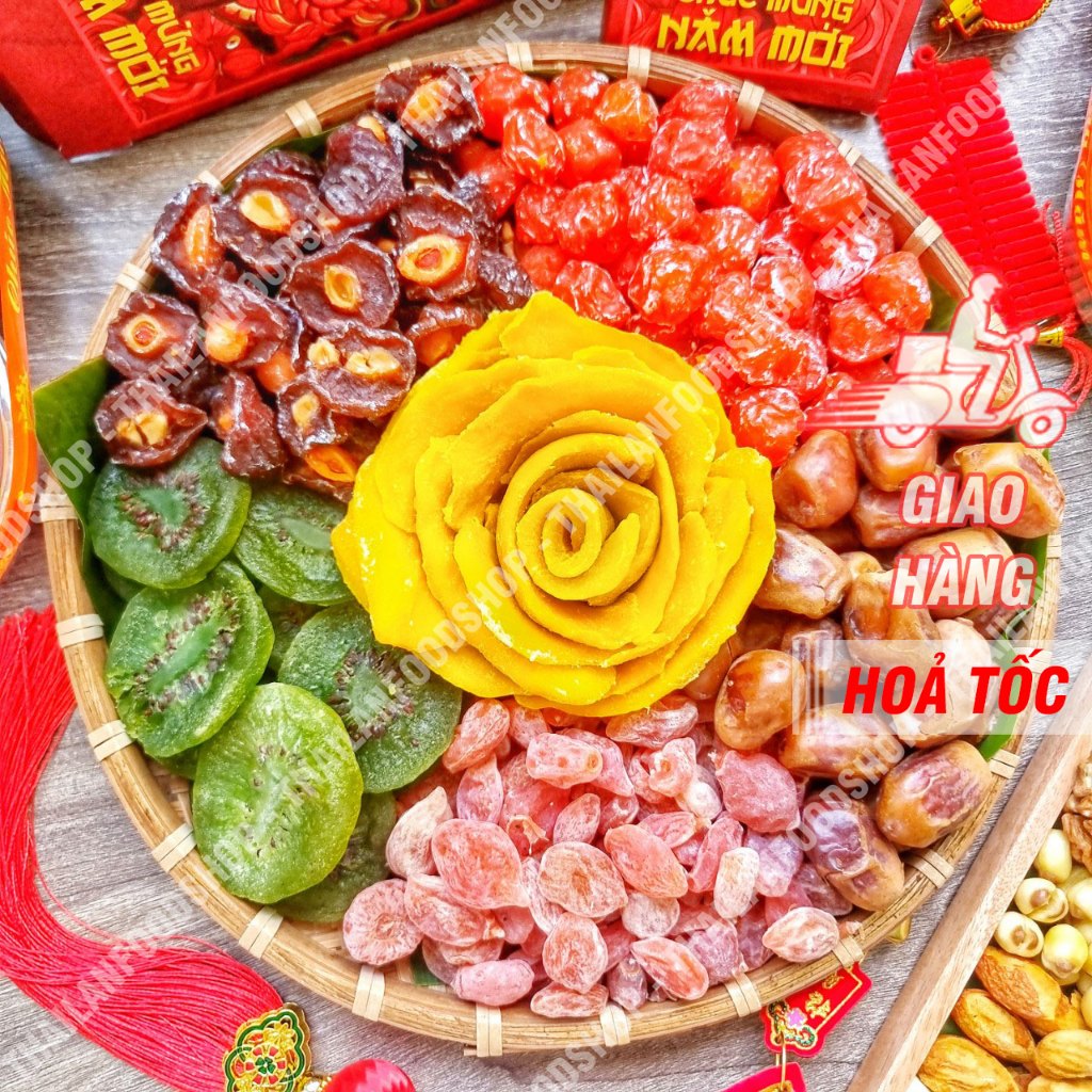 Xí Muội Ô Mai: Mơ Oliu Thái Mận Cơm Đào Chẻ Ô Mai Sấu Me Vỏ Quýt