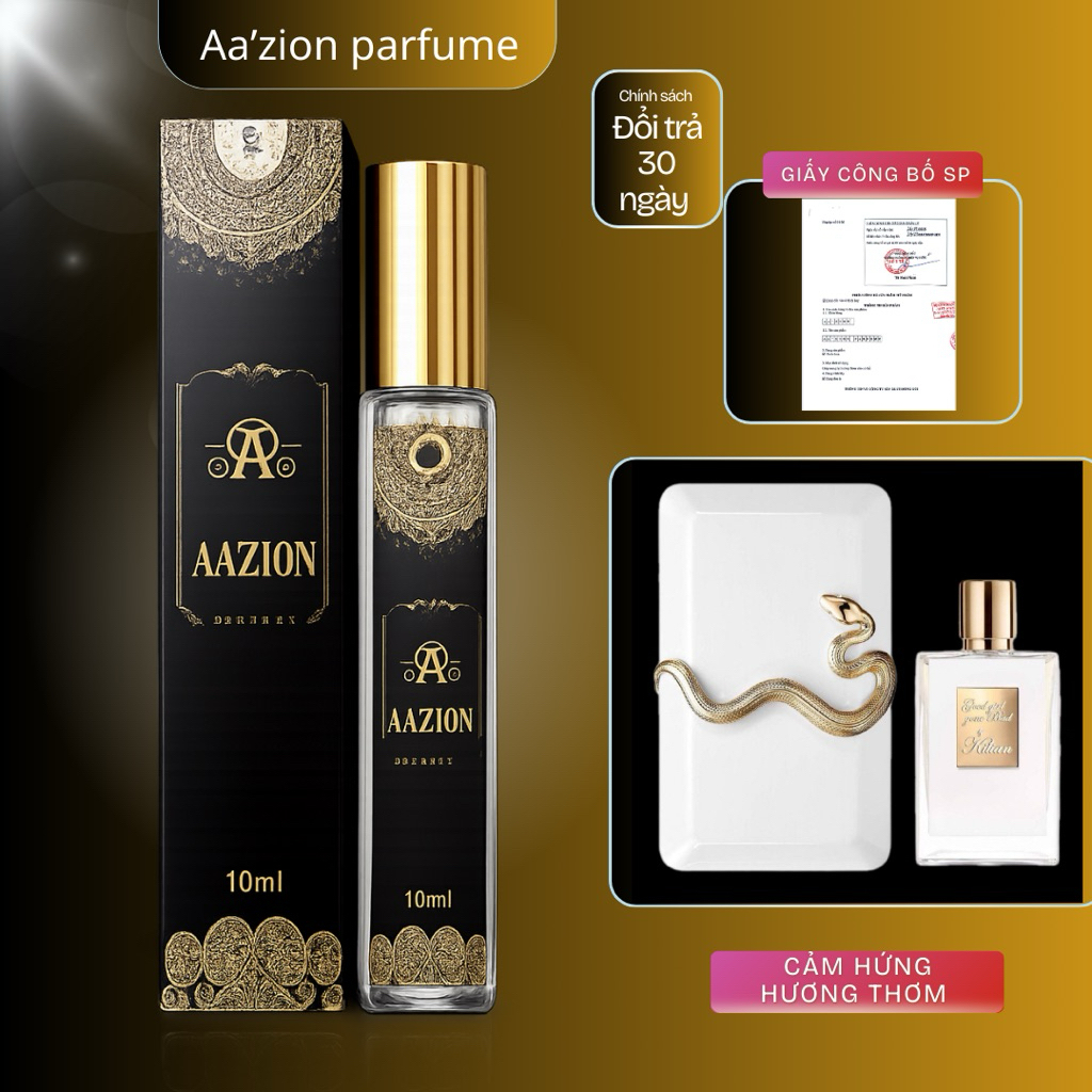 nước hoa rắn trắng cảm hứng hương thơm kilian rắn trắng aazion