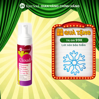 [TẶNG LÓT BẢO HIỂM] Bọt xịt phồng và giữ nếp tóc 18 tiếng BareSoul Cloud Styling Hair Foam 150ml (bao bì mới)