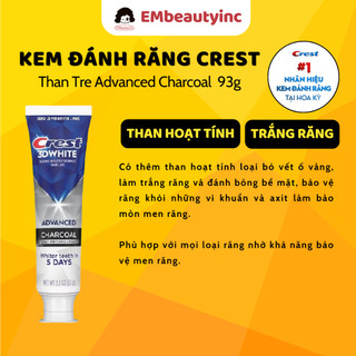 Kem đánh răng Crest 3D White làm trắng răng