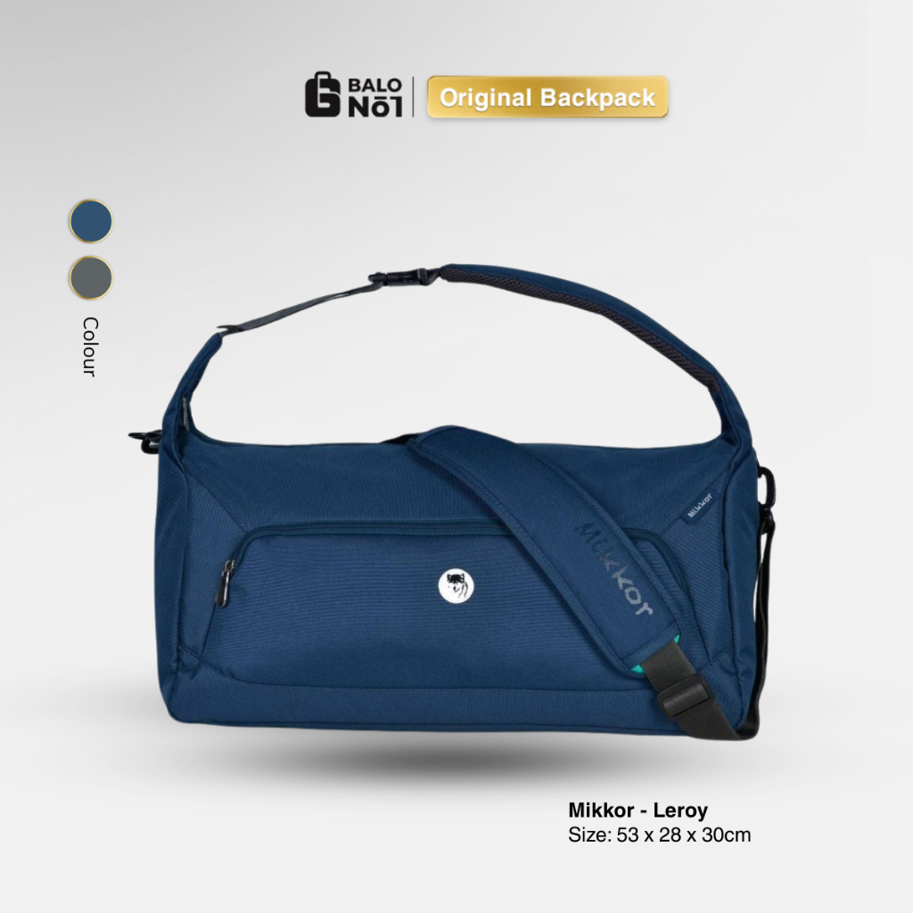[MIKKOR] Túi Thể Thao Mikkor The Leroy - Nhiều Màu