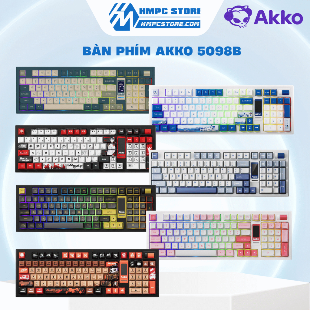 Bàn phím AKKO 5098B | Bảo hành 12 tháng