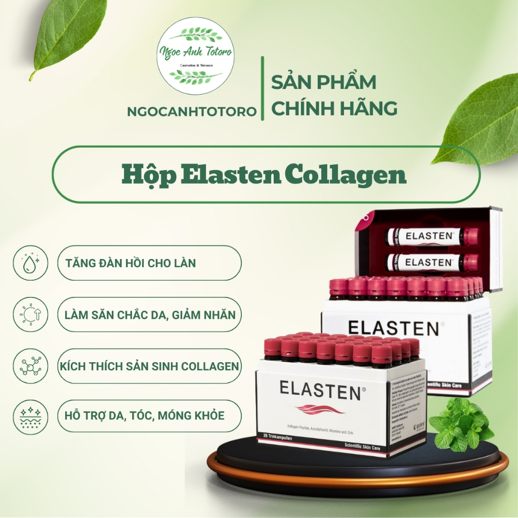 [Hàng công ty] Hộp Elasten Collagen Chống Lão Hóa Săn Chắc Da