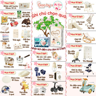 (Inbox chọn quà) Tã bỉm Gooby Hàn Quốc Cao cấp đủ size ngày NB66, S52, đêm M32, L28, XL26, XXL24, XXXL22