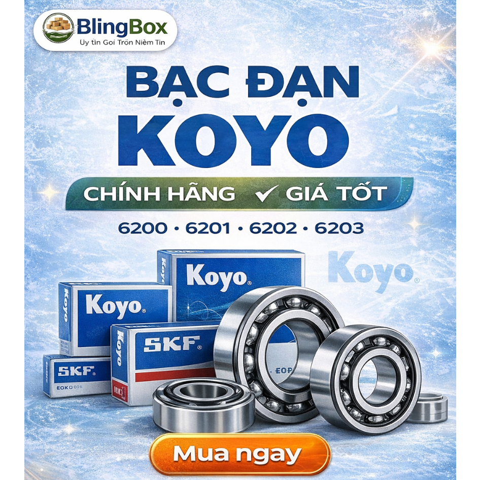 Bạc Đạn Xe Máy Koyo Loại Tốt - Koyo 6000 6001 6002 6003 6004 6005 6200 6201 6202 6203 6204 6205 6300
