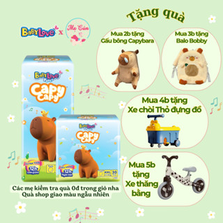 Tã Quần Baby Love CAPY CAPY/ Siêu Thấm Khô Thoáng Size full size cho bé yêu