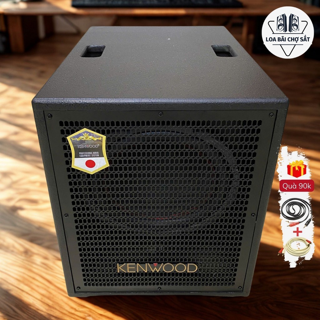 Loa Sub Điện Kenwood Bass 30 350W Đánh Cực Bạo Lực, Bao Rung Nhà, Tặng Dây AV - Anh Quân Audio