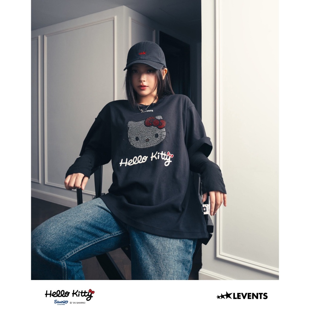 𝐋events 𝐱 𝐇ello 𝐊itty | Đính Đá Bling Bling / Black